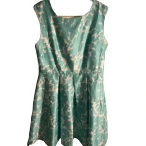 Danny and Nicole blue floral dress size 18
